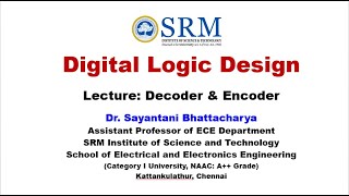 Digital Logic Design Decoder amp Encoder [upl. by Anole140]