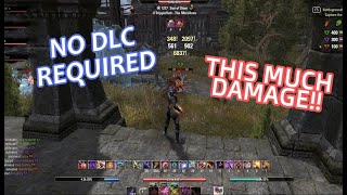 Beginner Stamina Nightblade pvp gank build eso elderscrollsonline stamblade [upl. by Astrid]