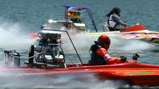 100 Dragboats with Raw Sound quotLucas Oil Racing 2013quot Marble Falls Texas [upl. by Meelas]