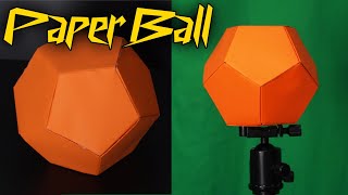 Origami paper Ball  How to make origami paper ball [upl. by Williams857]