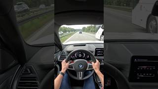 BMW M Power X3M Competition on German Autobahn [upl. by Aihsemot]