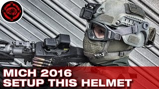 Modernizing the MICH 2000 Full Airsoft Helmet Build [upl. by Cirdor996]