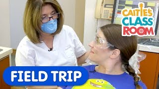 A Visit To The Dentist  Caities Classroom Field Trip  First Dental Visit Video for Kids [upl. by Kalam]