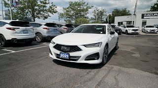 2021 Acura TLX Platinum Elite SHAWD Sedan  36PU2353 [upl. by Ody]