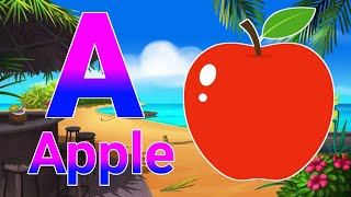 A for apple  अ से अनार  abcd phonics song  a for apple b for ball c for cat  abcd song  abcde [upl. by Hoang]