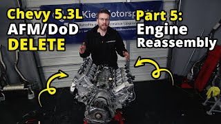 AFM DOD Delete Part 5  Cam and Head Install and Engine Assembly 53L L83 62L L86 V8 [upl. by Netsuj]