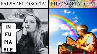 Diferencia entre filosofía especulativa y FILOSOFÍA REAL 🌈 [upl. by Adriaens]