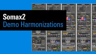 IRCAM Tutorials  Somax2 Demo Harmonizations [upl. by Learrsi813]