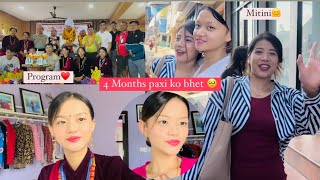 4 Mahina paxi mitini sanga ko bhet🥰♥️SmiBhujel37 Program tpls family🤗 [upl. by Bryant]