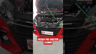 Proses Fuel Injector Cleanerservicemobil chemical bengkelmobil generalservice [upl. by Frankie]