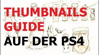 Thumbnails Erstellen auf PS4 Guide GermanFacecamGuide Thumbnails im Livestream ohne Elgato [upl. by Siroled]