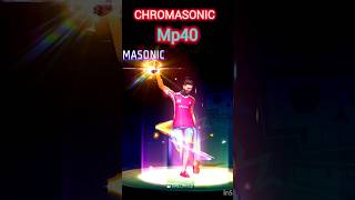 CHROMOSONIC MP40 💥IMPOSSIBLE TO EVO ANIMATION EFFECT INTRO EMOTE OPEN SCREEN REVIEW OF MR WHITE💗 [upl. by Eyatnod5]