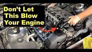 This Can KILL Your BMW E46 E39 Engine  Leaking Coolant Hard Pipes Intake Manifold Removal [upl. by Fish]