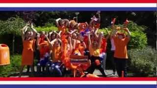 Zanger Rinus  We are de sjampions  Officiele EK2012 Videoclip [upl. by Patman414]