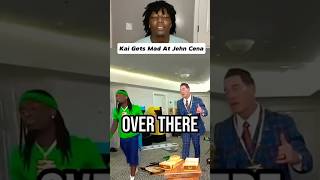 John Cena TROLLS Kai Cenat in Nicki Minaj Chair😂 [upl. by Kilian]