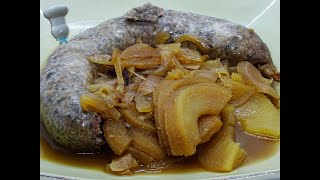 Recette de saucisse au chou pommes et oignons caramélisés [upl. by Rosalia160]