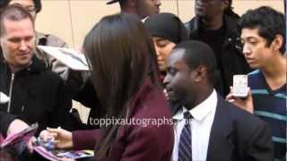 Victoria Justice  Signing Autographs at Live with Kelly amp Michael in NYC [upl. by Bennie]