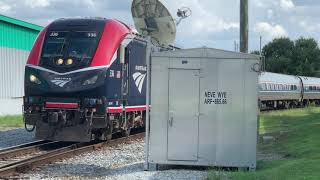 2024 07 30 Amtrak 92 Silver Star Ybor City Tampa Neve Wye [upl. by Pages]