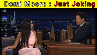 ‘Eccentric’ Demi Moore jokes about why she’s still single [upl. by Svetlana]