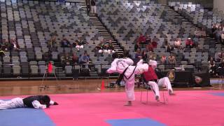 ITF DPR Korean Self Defence Demonstration [upl. by Anilorak]