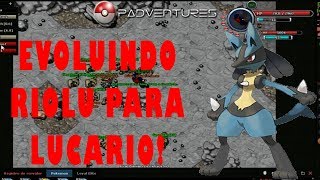 Padventures  EVOLUINDO RIOLU PARA LUCARIO [upl. by Whyte]