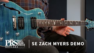 The SE Zach Myers  Demo by Bryan Ewald  PRS Guitars [upl. by Reamy]