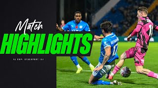 Match Highlights  Stockport County 21 Forest Green AET [upl. by Sandstrom]