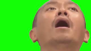 Japanese Guy scream meme Hitoshi Matsumoto greeen background Chroma key [upl. by Isleen302]