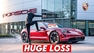 Porsche EV owners furious after Taycan Price slashed by 22500 [upl. by Atnuahsal]