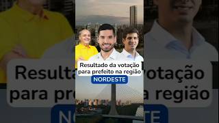 RESULTADO VOTAÇÃO GRANDES CIDADES DO NORDESTE [upl. by Sebastian275]