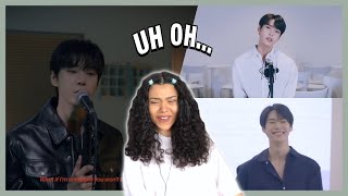 NCT Doyoungs Covers Falling Breathin amp ‘Mine  REACTION [upl. by Enirak503]