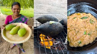 Mango Chutney Recipe  Village Cooking  Side Dish Recipes [upl. by Aryhs864]