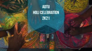 Balam Pichkari  Dance Cover Holi FlashMob 2021 Assam down town University [upl. by Asirret]