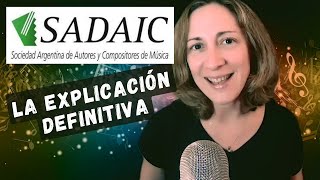 SADAIC Registro 100 ONLINE  SIN mandar SOBRE A DNDA [upl. by Attennot]