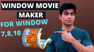 Window Movie Maker Tutorial in Hindi  Window Movie Maker Free Video Editor Tutorial In Hindi [upl. by Schapira]