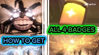 HOW TO GET ALL 4 BADGES IN GROWTH OF GIGGLE RP  cant do michivious light sry not clickbait [upl. by Eked]