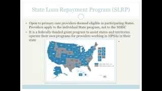 National Health Service Corps Loan Repayment Program webinar [upl. by Schechinger101]