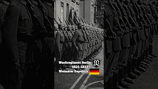 Das Gewehr über Ehrengarde der Weimarer Republik 🦅🇩🇪wachbataillon militär soldaten tradition [upl. by Cecil807]