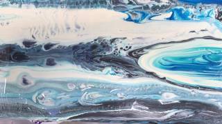 Acrylic Painting Using Minwax Polycrylic As A Protective Glossy Finish [upl. by Ylirama]