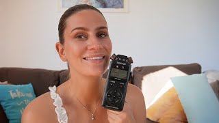 ASMR FRANÇAIS  BRUITS DE BOUCHE INTENSES amp HAND MOVEMENTS avec le tascam [upl. by Fang979]