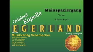 Mainspaziergang  Musikverlag Scherbacher [upl. by Fisher]