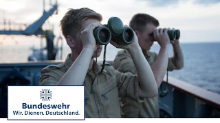 Einblick ins Marineleben Als Offizieranwärter auf dem EGV Bonn  Bundeswehr [upl. by Terchie]