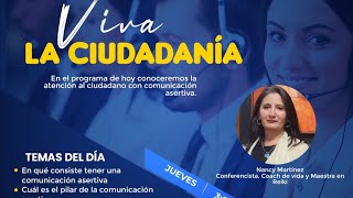 Hoy en LatteMiU en Viva La Ciudadanía hablaremos sobre comunicación asertiva [upl. by Albert]