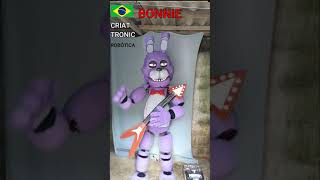 BONNIE ANIMATRONIC ROBÔTICA Five FAZBEARS shorts [upl. by Zita]