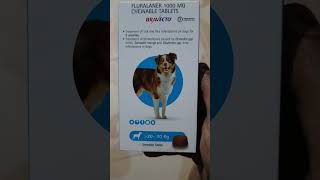 Bravecto tablet For tick and flea in dogs Kaise ticks se bachaye dog ko pethealth vetcare [upl. by Sky]