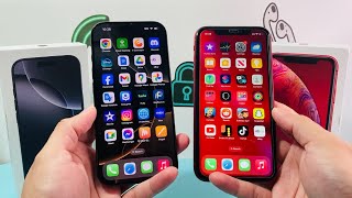 iPhone 16 Pro vs iPhone XR Comparison [upl. by Alvan]