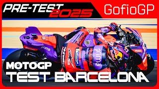 MOTOGP  Test Barcelona  Pretemporada 2025 [upl. by Nnylaj515]