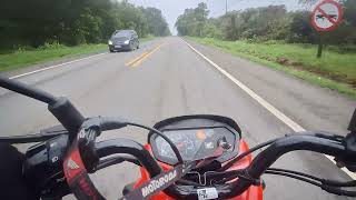 MOTOVLOG 6  INDO PARA PARANAPIACABA DE POP110I  na reserva [upl. by Annaid327]