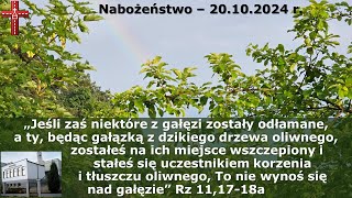 Nabożeństwo kazanie br Leszek Kowalik 20102024 r [upl. by Bobby]