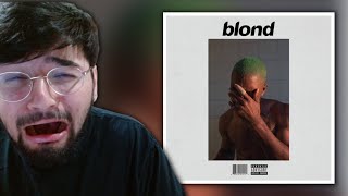 WOAH OR NO Frank Ocean quotBlondequot uncut album reaction [upl. by Ahtiuqal]